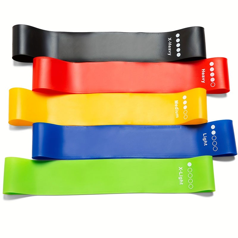 Kit com Faixas de Resistência Elásticas em Loop