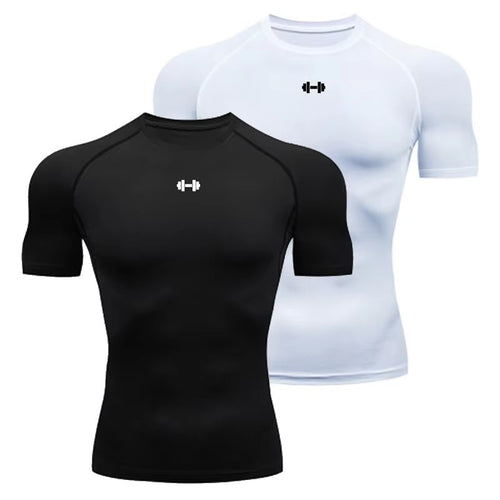 Camiseta Masculina de Compressão para Treino