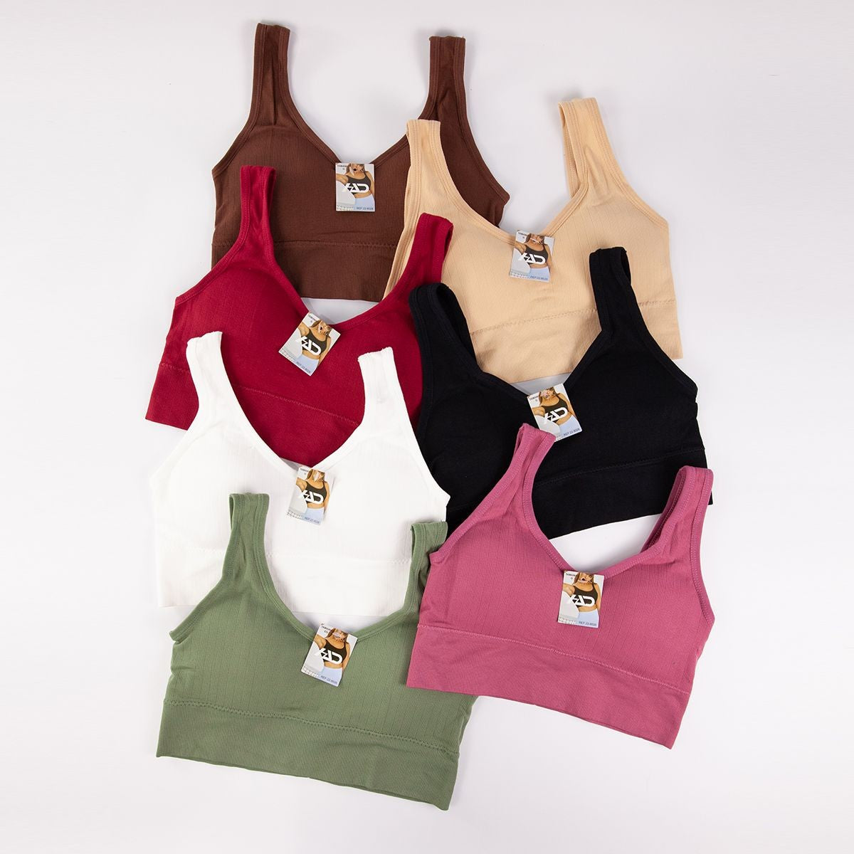 Top Feminino Sem Costura