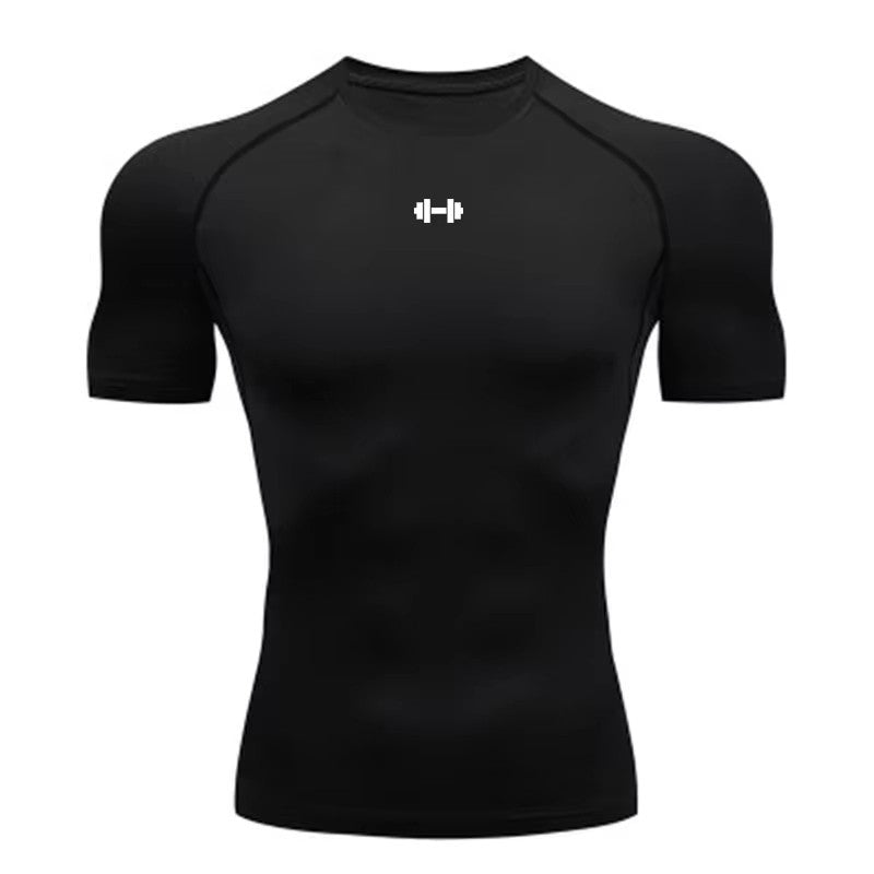 Camiseta Masculina de Compressão para Treino