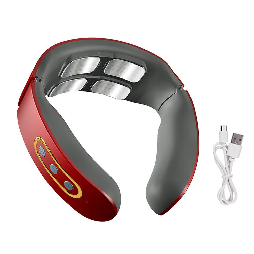 Massageador Cervical Elétrico com Aquecimento e Pulsos