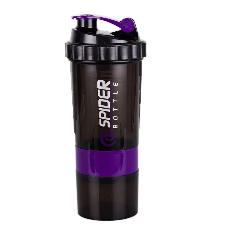 Coqueteleira Esportiva com Compartimento Inferior